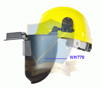 Mũ bảo hộ kết hợp kính hàn WH770