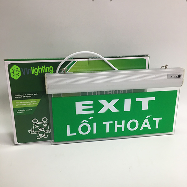 Đèn exit chỉ dẫn thoát hiểm lối thoát DEN-TH-01