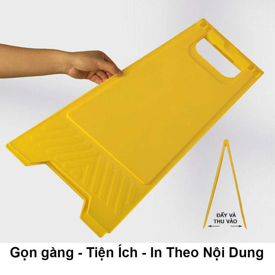 Biển Cảnh Báo Chữ A Trơn In Theo Nội Dung - CÔNG TY TNHH CUNG ỨNG THIẾT ...