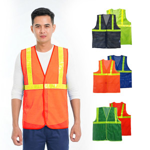 Áo gile phản quang lưới siêu bền cho công nhân AV30
